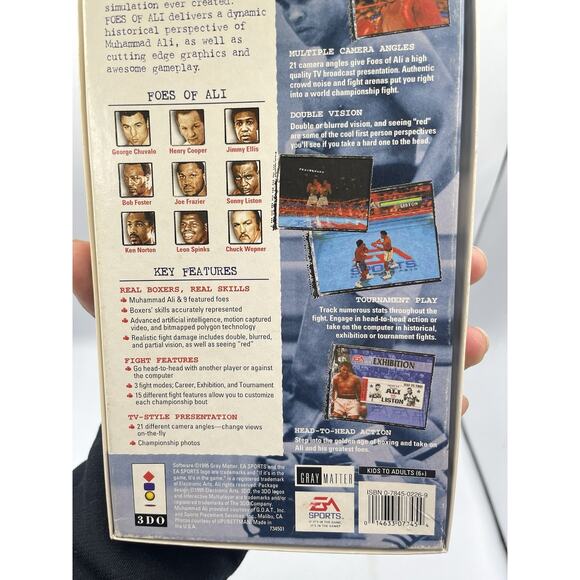 Foes of Ali (3DO, 1995) Long Box And Game Only - Picture 12 of 14